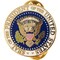 USA Presidential Seal Pin 1" & USA Flag Lapel Pin 7/8" x 3/4"
